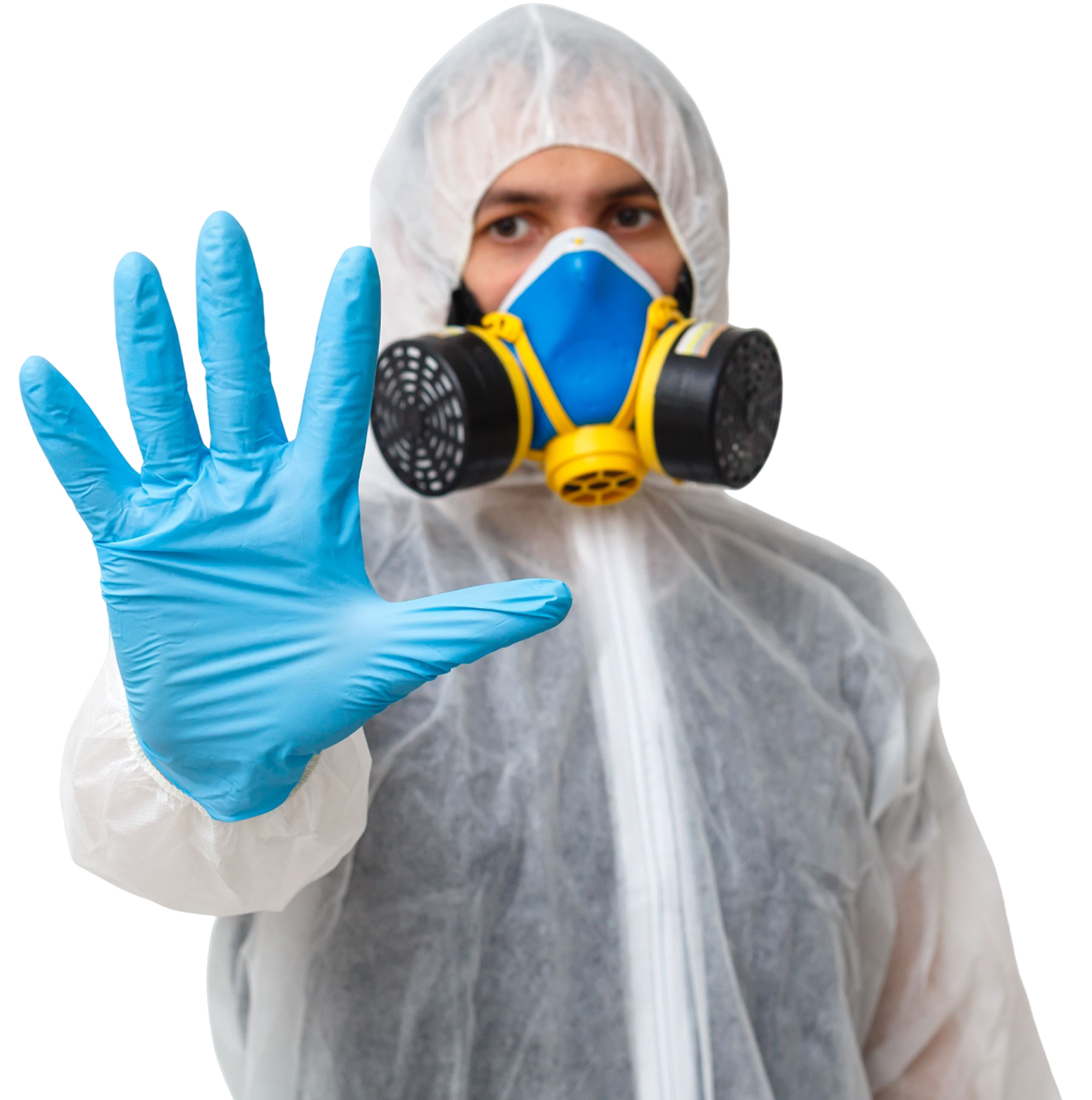 man-in-protective-clothing-and-a-gasmask-on-a-whit-2025-10-10-07-02-11-utc 2 | UpRango